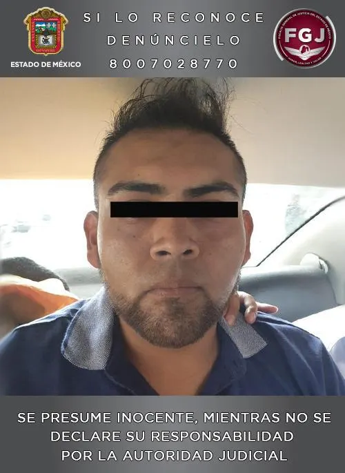 Detienen en Puebla a sujeto que mató a su pareja en el Edomex