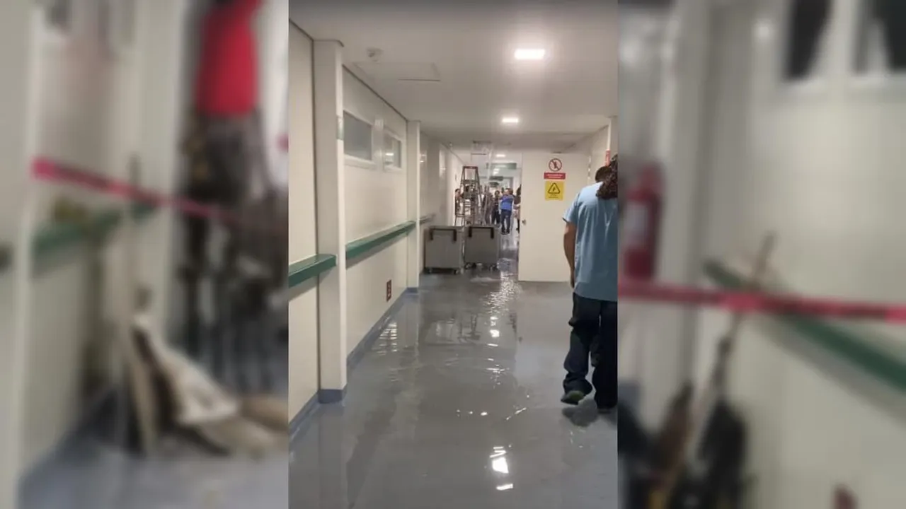 Inundación IMSS Cuautlancingo