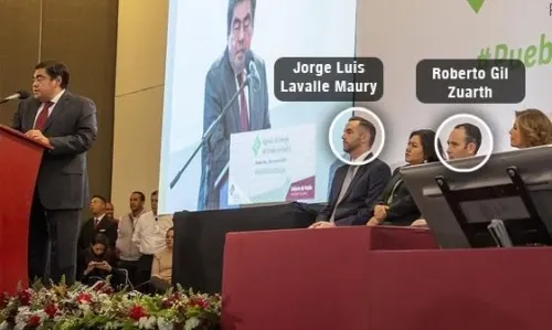 Ex senadores panistas acusados de recibir sobornos colaboran en Puebla con la 4T