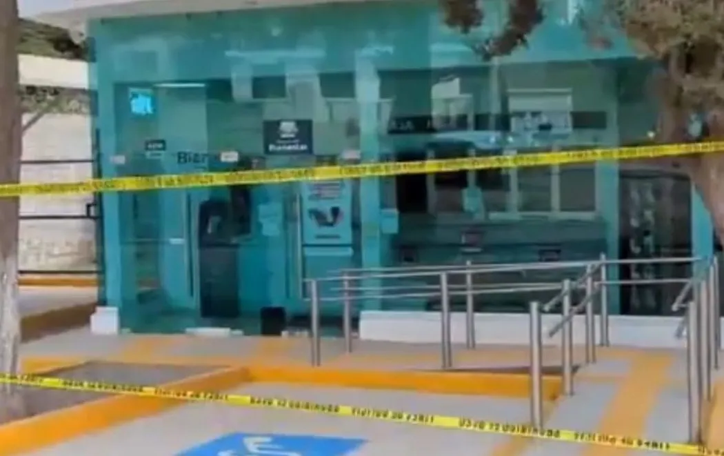 Robo en Banco del Bienestar