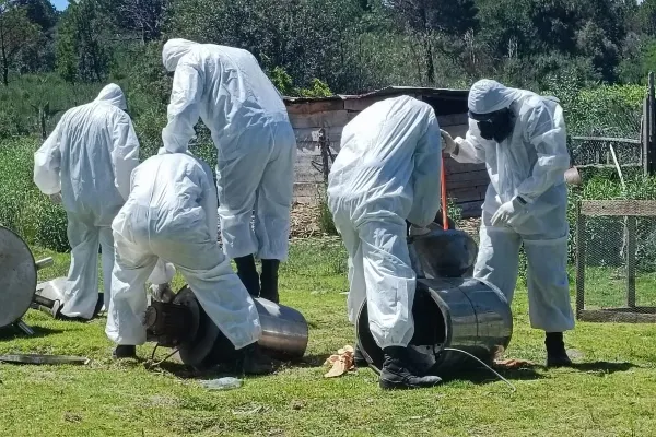 Encuentran laboratorio de drogas clandestino en San Pablo del Monte