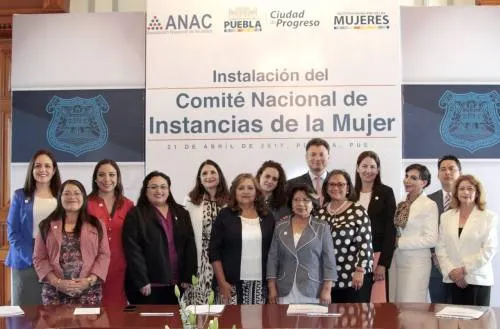Se instala en Puebla Comité Nacional de Instancias de la Mujer