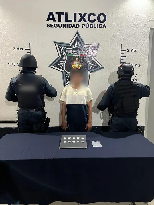 Seguridad Pública de Atlixco logra detenciones con apoyo de reportes ciudadanos