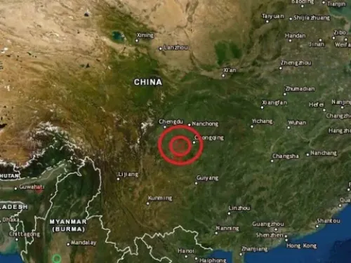 Sismo de magnitud 5.4 sacude China