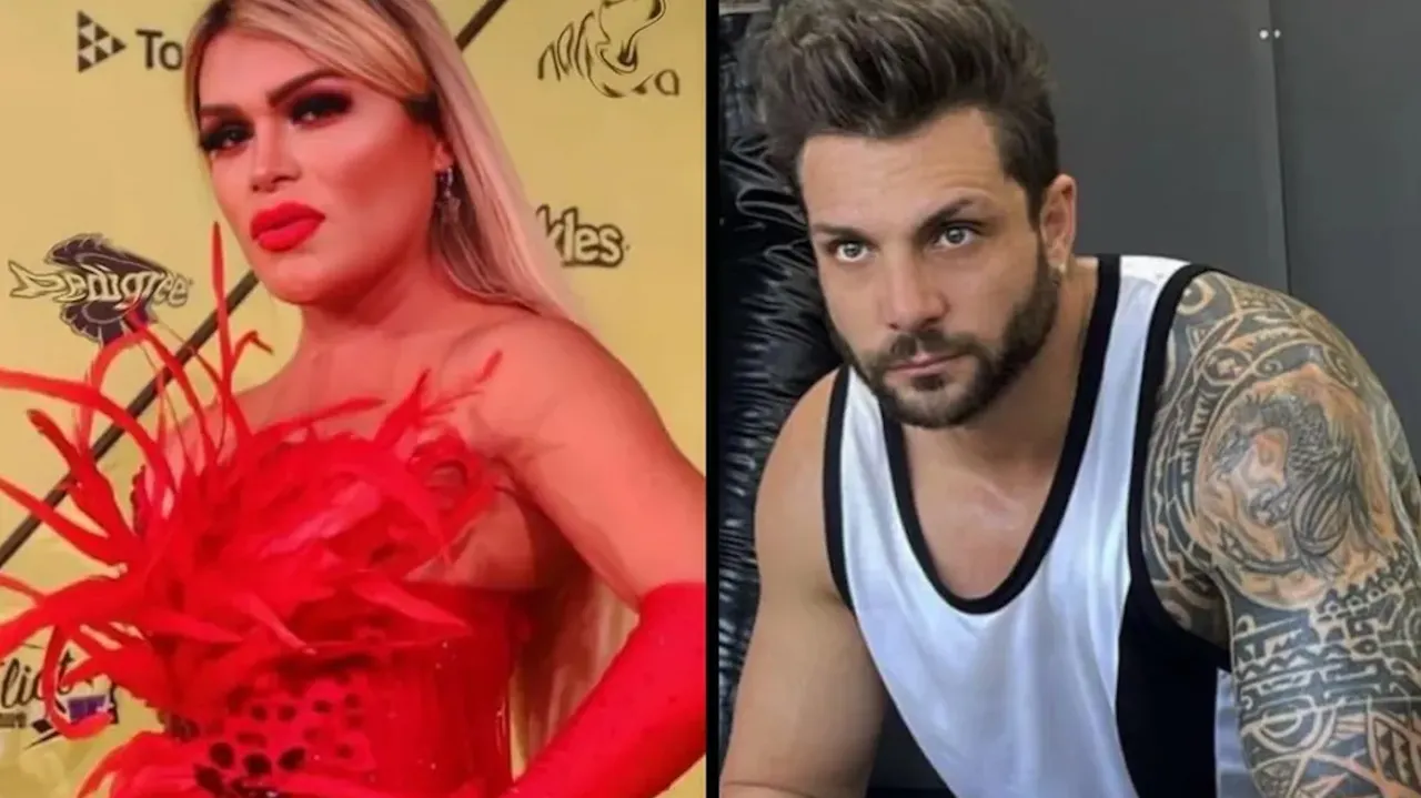 Wendy Guevara y Nicola Porcella