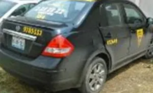 La Fiscalía de Puebla detuvo en la 46 poniente a 3 sujetos por robo con violencia de taxis
