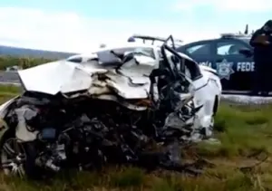 Mueren tres en trágico choque sobre la Amozoc-Perote