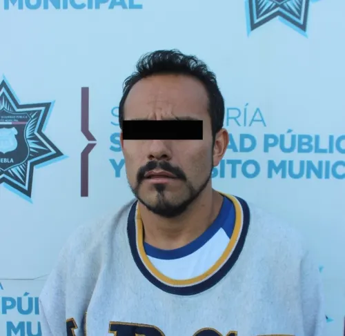 Aseguran a probable asaltante de usuario del transporte público