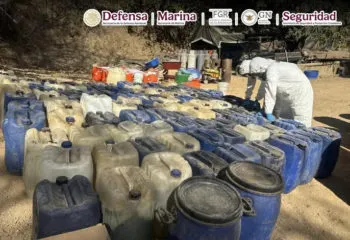 Desmantelan dos laboratorios clandestinos y aseguran más de 150 kilos de metanfetamina en Durango
