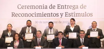 Gobierno de Puebla reconoce a personal de FGE por su empeño en la resolución de delitos