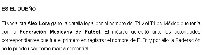 David Medrano escribe sobre el tema de Alex Lora y la Selección Nacional/ Foto: Captura