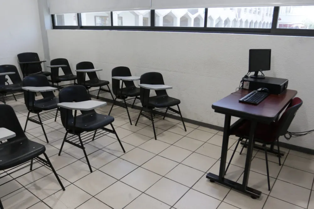 Aula sin clases