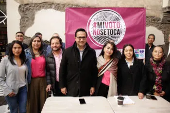Anuncian organizaciones marcha anti Plan B de la reforma electoral; Puebla, Tehuacán y San Martín, las sedes