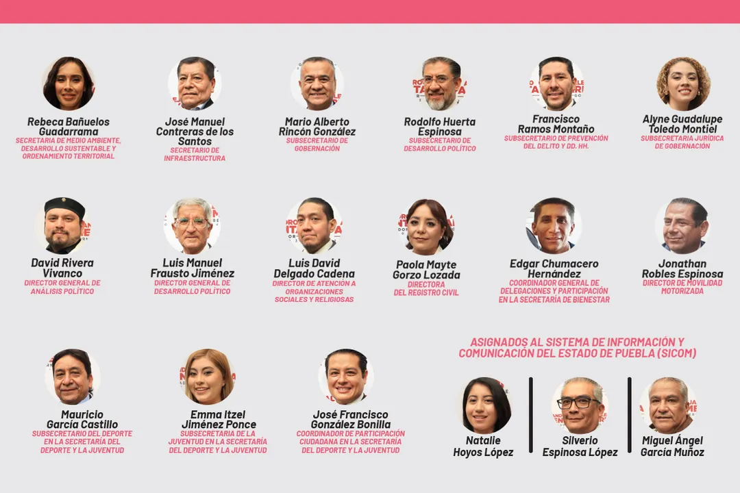Designa Armenta a titulares de Medio Ambiente e Infraestructura; incluye a Mario Rincón y Rodolfo Huerta