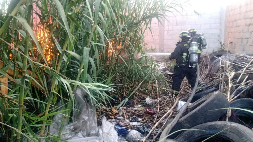 Fuego en la colonia Historiadores