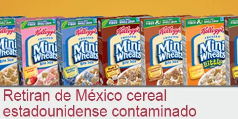 Retiran de México cereal estadounidense contaminado