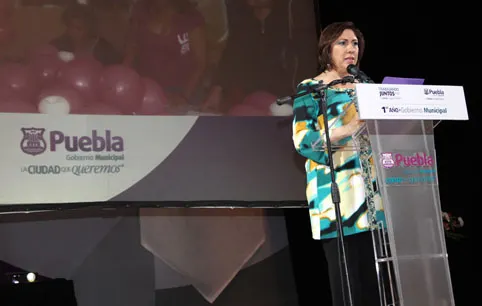 ”La mujer, el mejor agente de cambio para Puebla”: Rivera Pérez