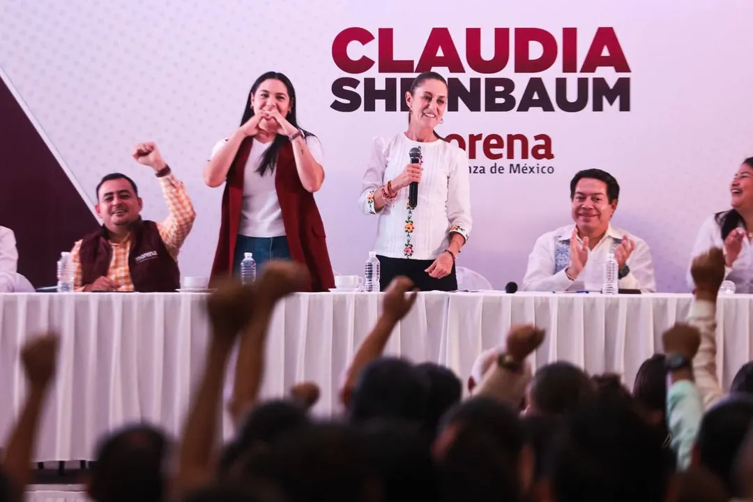 Claudia Sheinbaum - celebra - reformas - de - AMLO