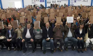 Entrega Moreno Valle primeros mil 306 títulos de propiedad