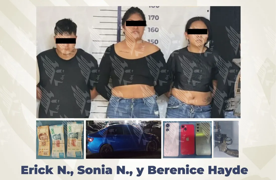 Erick N Sonia N Berenice Hayde N Dtn Extorsion Sp Cholula