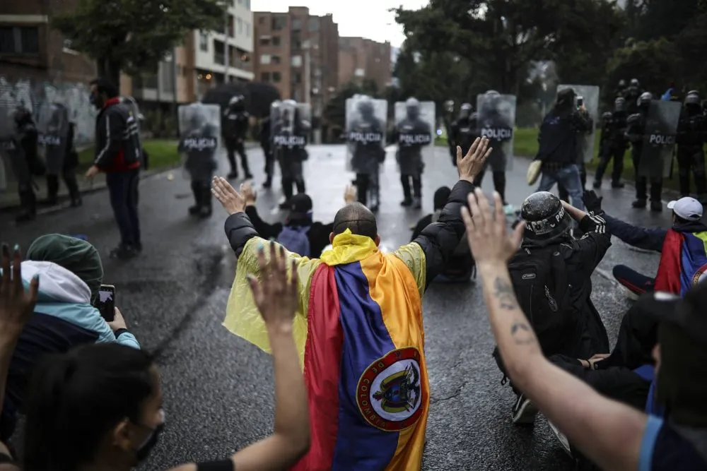 Desaparecen a 548 manifestantes en Colombia