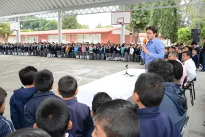 Impermeabilización de San Pedro Cholula beneficia a escuelas