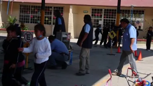 Realizan mejoras al preescolar Francisco Sarabia en Ocoyucan