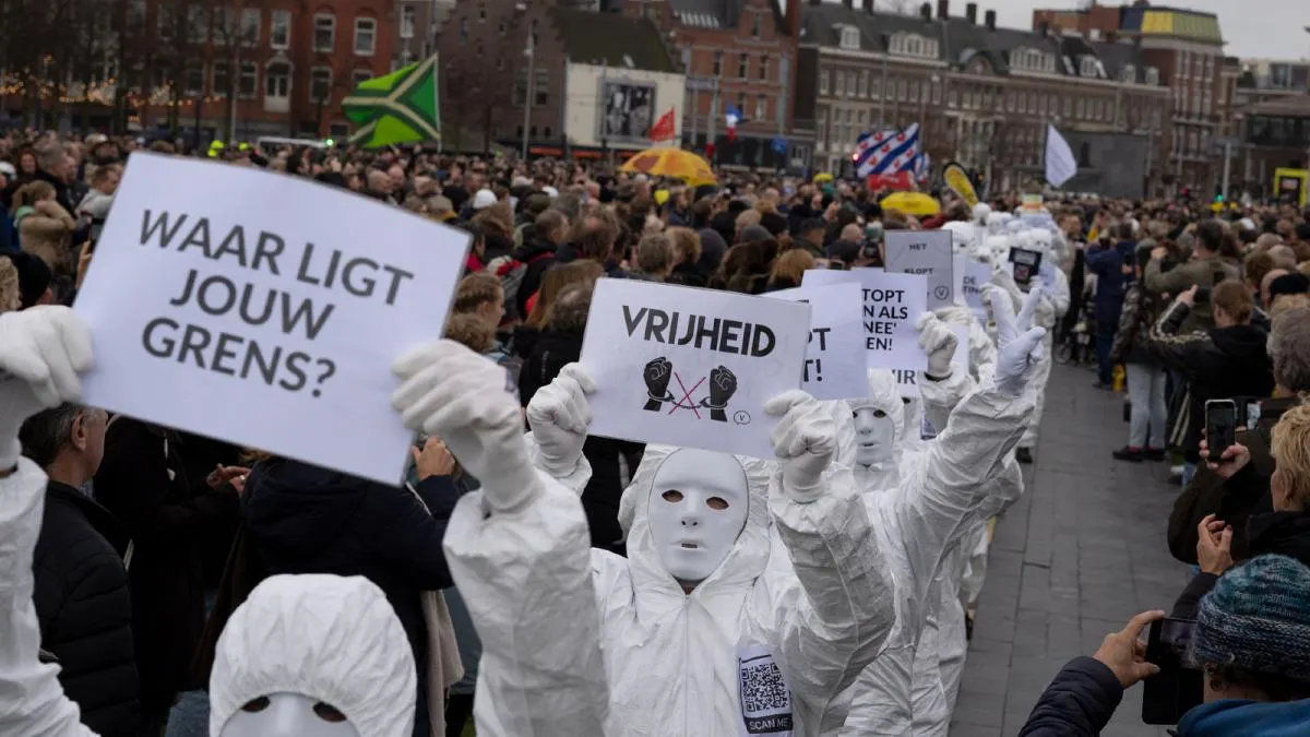 Protestas Países Bajos