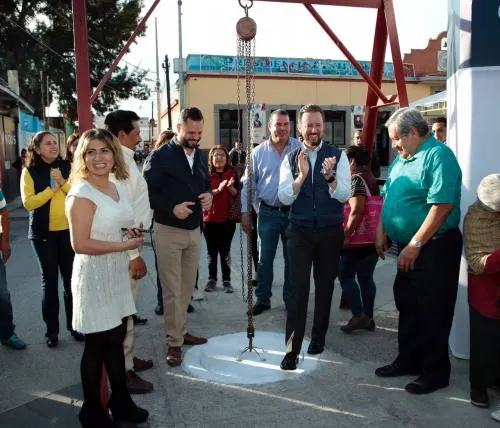 Luis Banck encabeza jornada de trabajo en San Jerónimo Caleras