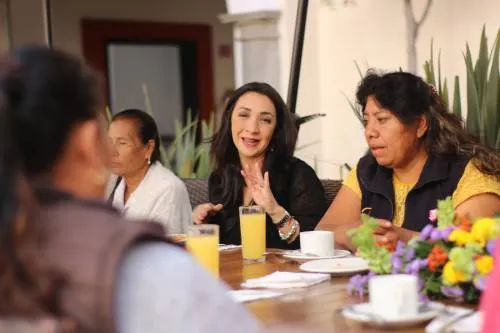 Trabajo coordinado ofrece la Presidenta del DIF Municipal, Leticia Torres con presidentas auxiliares