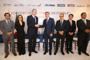 Tony Gali fortalece cooperación comercial con Italia