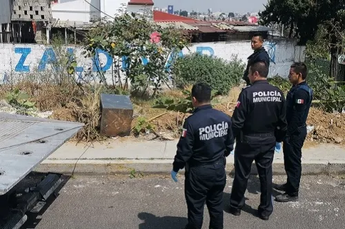 Abandonan caja fuerte en la zona de Los Fuertes