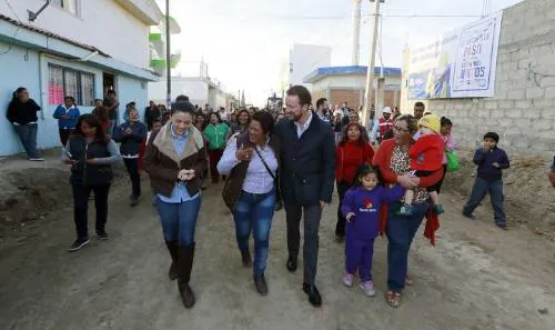 Avanza la pavimentación de vialidades  al norte de la ciudad