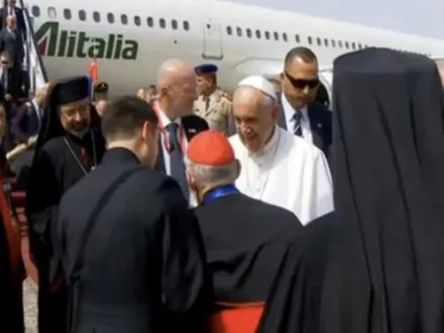 El papa busca en Egipto el rechazo a la violencia religiosa