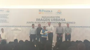 En Cuautlancingo, Moreno Valle inaugura imagen urbana