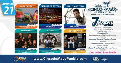 Fin de semana intenso en el cierre del Festival Internacional Cinco de Mayo
