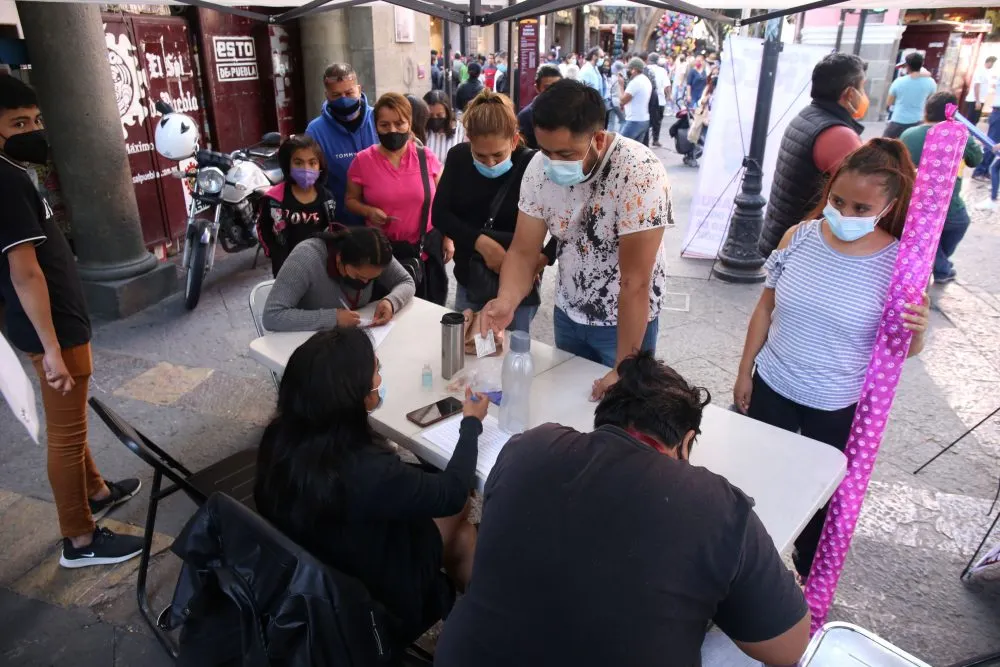 Sólo 7% de firmas lleva Morena en Puebla para revocación de mandato