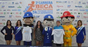 Presentan tercera carrera a favor de Beca un Niño Indígena