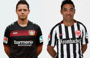 Chicharito y Marco Fabián, en  11 ideal del futbol alemán