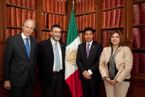 Eduardo Rivera sostiene reunión con empresarios españoles