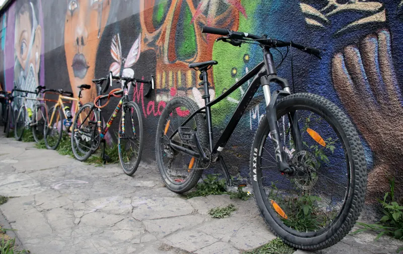 protesta ciclista
