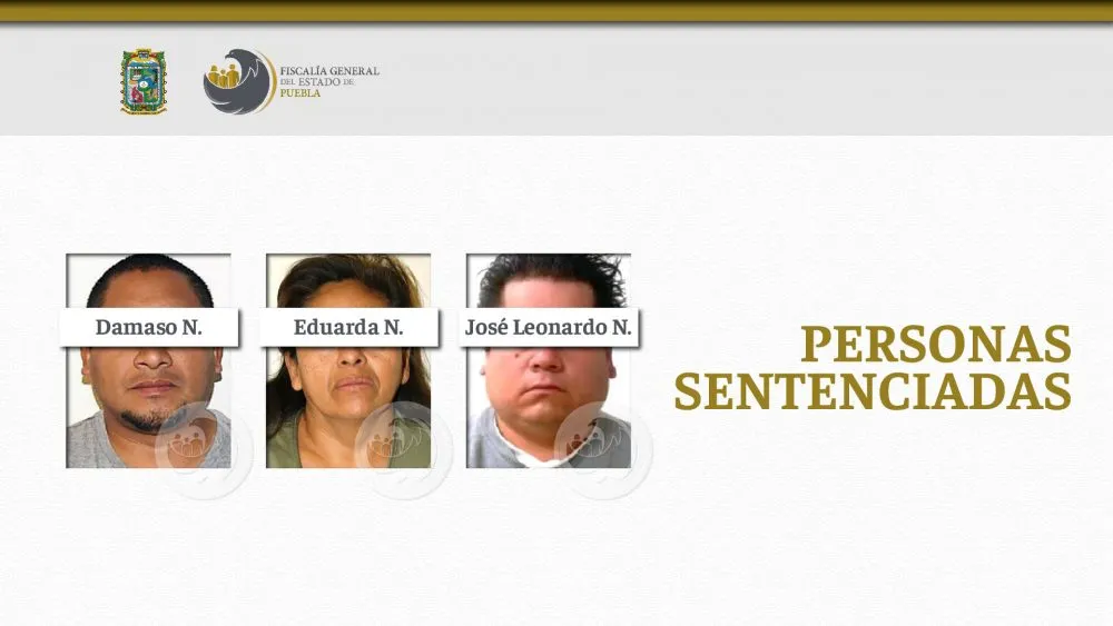 95 años de prisión contra responsables de secuestro de un adulto mayor