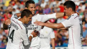 Javier Hernández vuelve a anotar con el Madrid