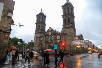 Lluvias intensas se registrarán en Hidalgo, Puebla, San Luis Potosí y Veracruz por el Frente Frío 1