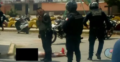 Balean a joven para robarle su motocicleta en Texmelucan