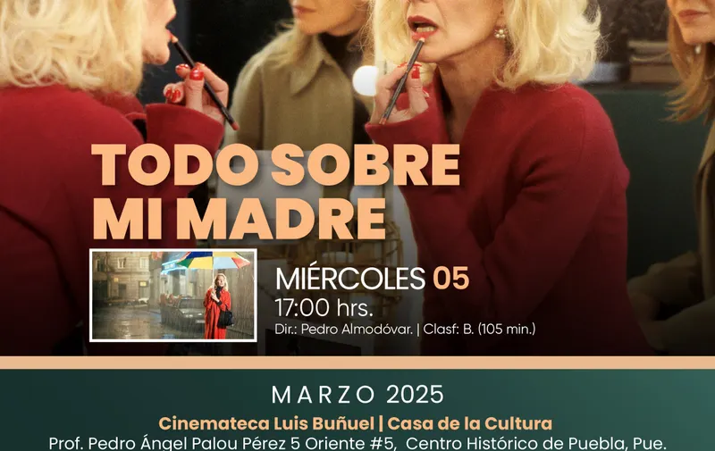Secretaría de Arte y Cultura de Puebla presenta ciclo de cine “Mujeres Fuertes”
