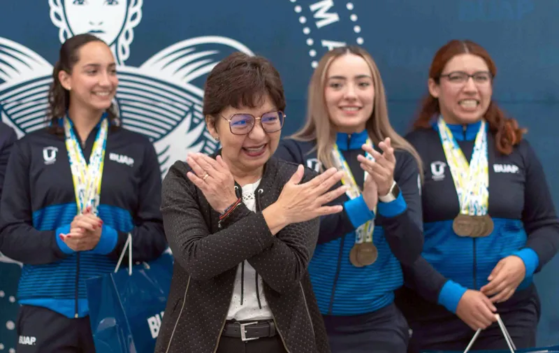 Reconoce la rectora Lilia Cedillo a los medallistas BUAP de la Universiada Nacional 2025