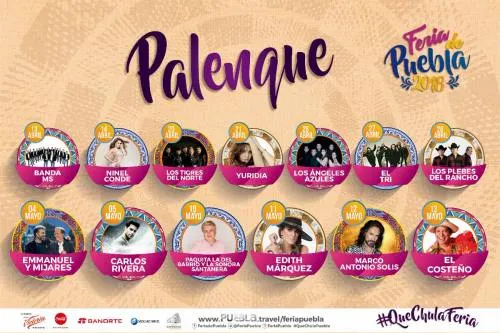 Dan a conocer el Palenque de la Feria de Puebla 2018