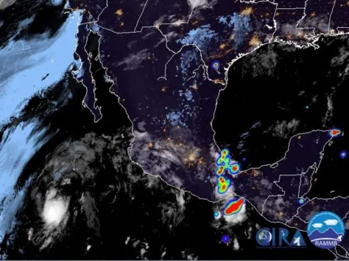 Se aleja Alvin de México, pero ocasionará lluvias