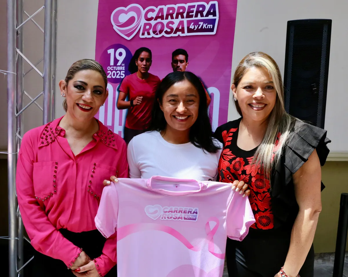 Carrera Rosa 2025, en apoyo a lucha contra el cáncer de mama